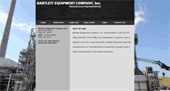 Desktop Screenshot of bartlettequipment.com